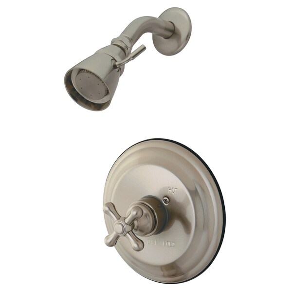 Shower Faucet, 2, Wall Mount, Brushed Nickel
